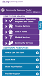 Mobile Screenshot of communityresourcefinder.org